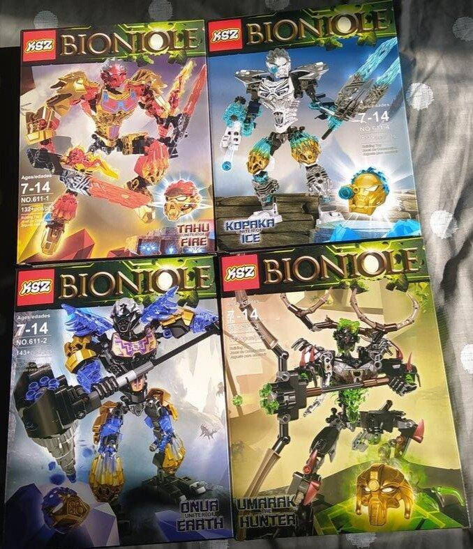 

Конструктор Бионикл (Bionicle) 4 вида