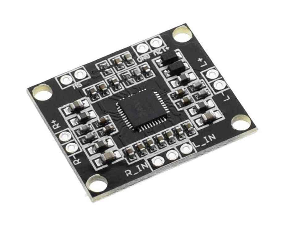 

Плата звукового усилитель PAM8610 2*15w, D класс