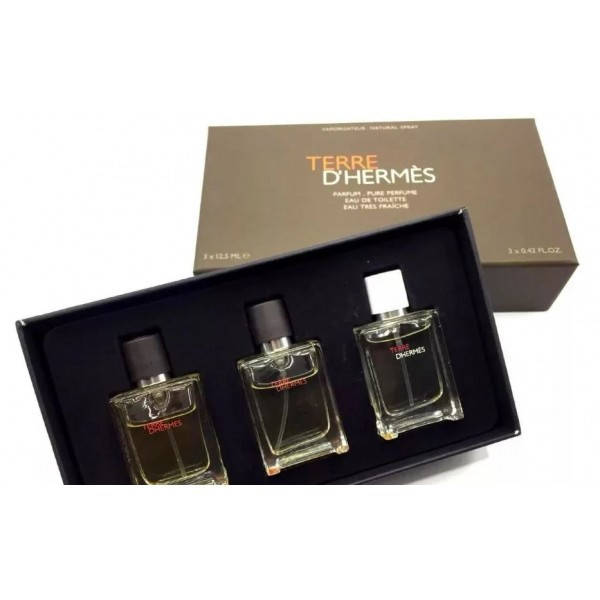 

Подарочный набор Hermes Set 3 по 12.5мл (Terre edt+Terre edp+Tres Fraiche) (лицензия)