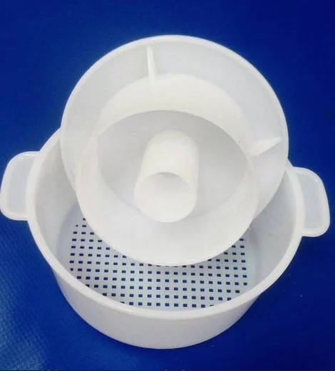 

Форма для приготовления сыра с поршнем круглая на 1,5 кг