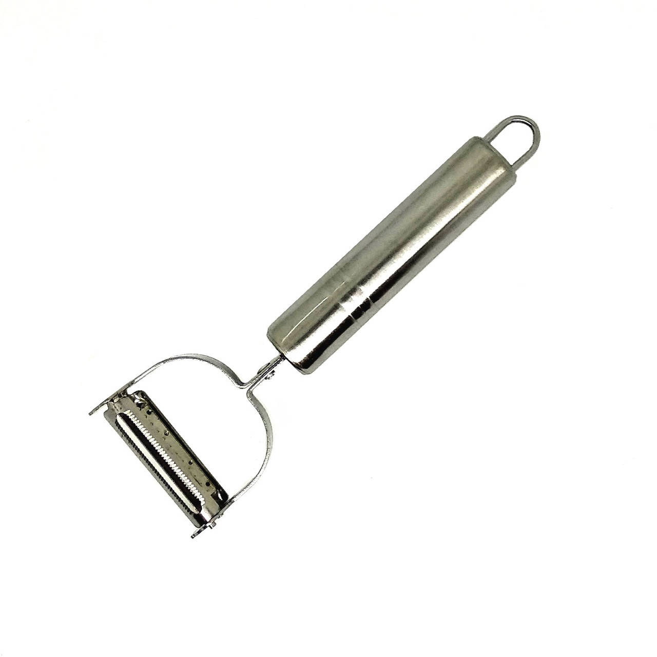 

Овощечистка нож-экономка KitchenWare на два лезвия для чистки овощей и фруктов поперечный 18 см