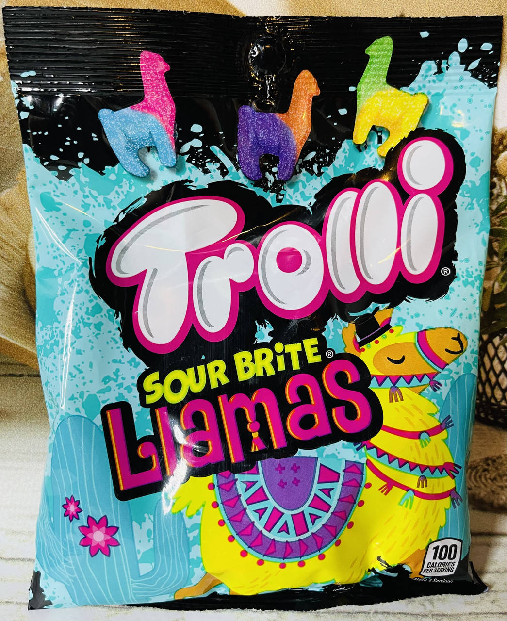 

Желейні цукерки TROLLI Sour Brite Лама