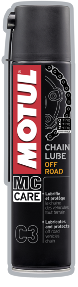 

Смазка цепи Motul C3 CHAIN LUBE OFF ROAD (400ML)