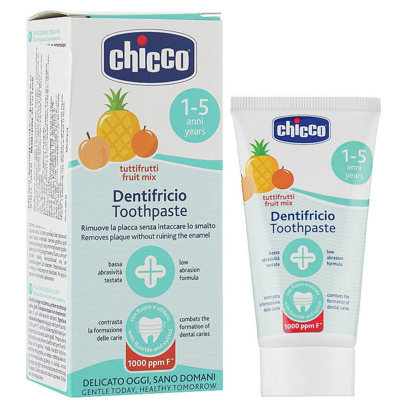 

Зубная паста "Тутти-Фрутти" с фтором Chicco (8058664138715)