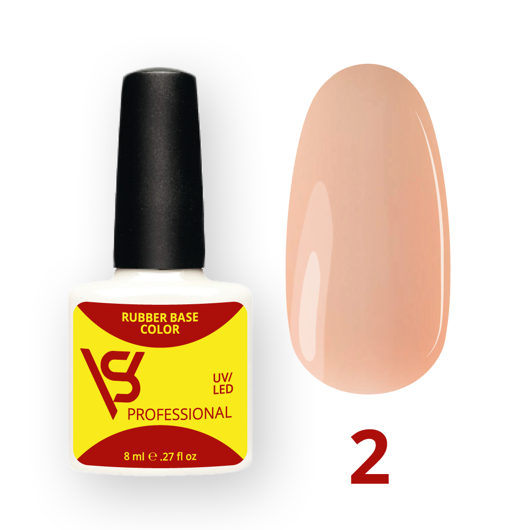 

База камуфлирующая для гель лака SV Professional Rubber Base Color № 02