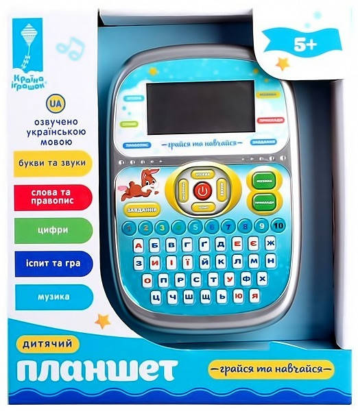 

Детский Планшет Играй и Учись, Голубой