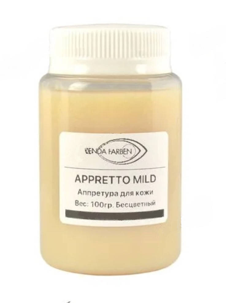 

Аппретура APPRETTO MILD 100мл, цв. Бесцветный средний глянец финишное покрытие для кожи