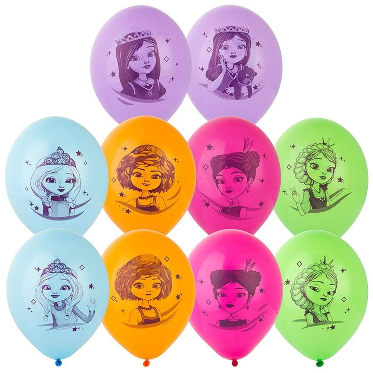 

Латексный шар 12"(30 см) Царевны, Belbal, Золото