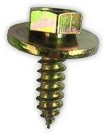 

Саморез с шестигранной головкой и отделимой гайкой 4,8X19 Opel BMW, желтый 07119916949, 2020005