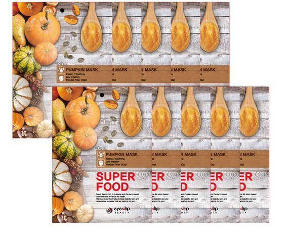 

Увлажняющая тканевая маска EYENLIP Super Food Mask Тыква