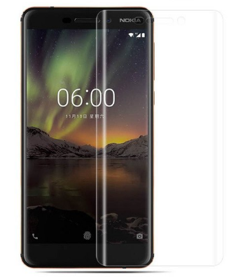 

Защитное стекло для Nokia 6.1 (0.3 мм, 2.5D, с олеофобным покрытием)