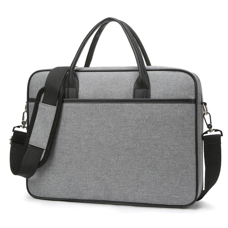 

Чехол сумка для ноутбука Lesko DX0826 Gray 16 дюймов через плече, Серый