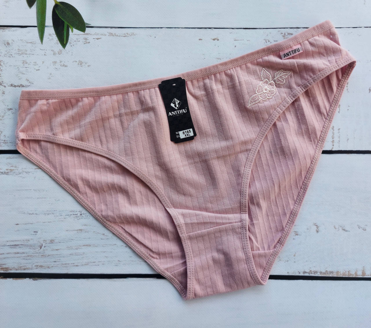 

Трусы слипы хлопок Anttifu L/XL/2XL Pink 46, Розовый