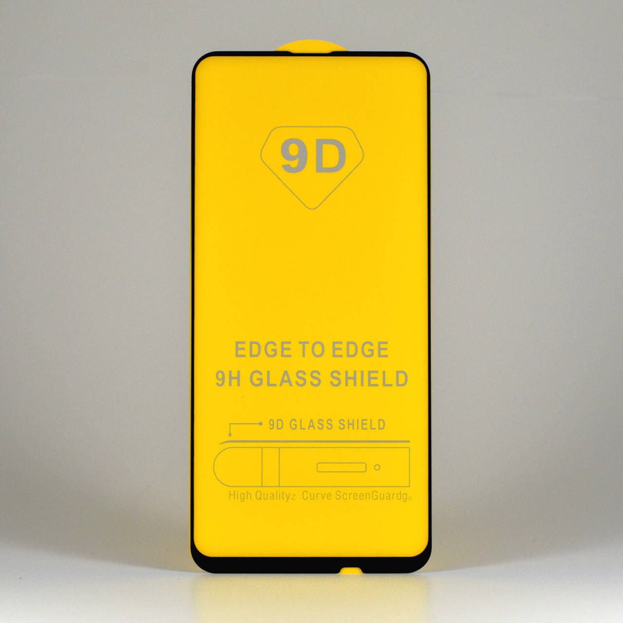 

Защитное стекло на Honor 9X клеевой слой по всей поверхности, Черный