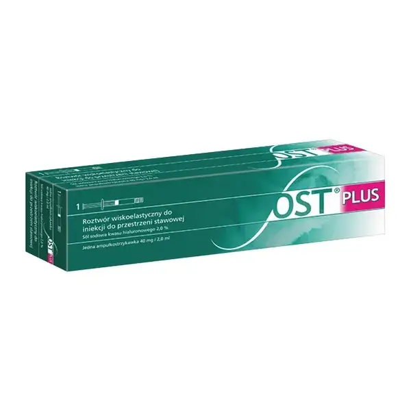 

OST Plus, 40 мг/2 мл, розчин для ін’єкцій, 1 попередньо наповнений шприц
