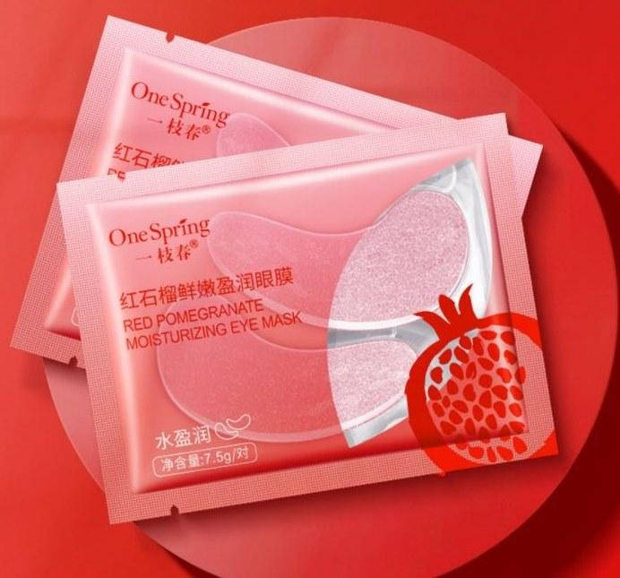 

Патчи под глаза с гранатовым экстрактом OneSpring Red Pomegranate YZC91598