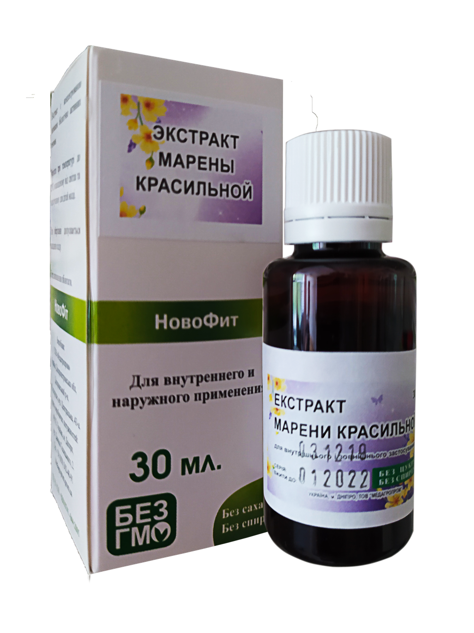 

Экстракт Марены красильной, 30 мл
