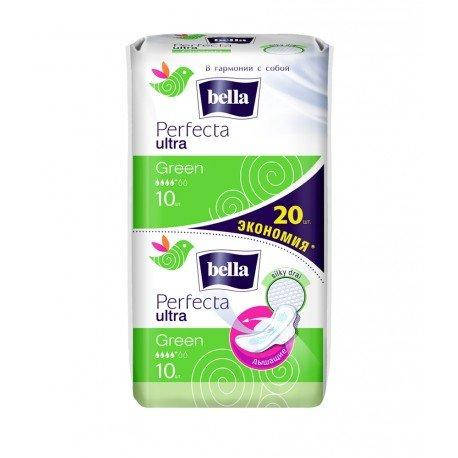 

Гигиенические прокладки Bella Perfecta ultra Green 20 шт