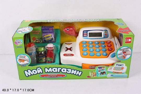 

Касовий апарат 7254 (12/2) продукти, корзинка, на батарейці, в коробці