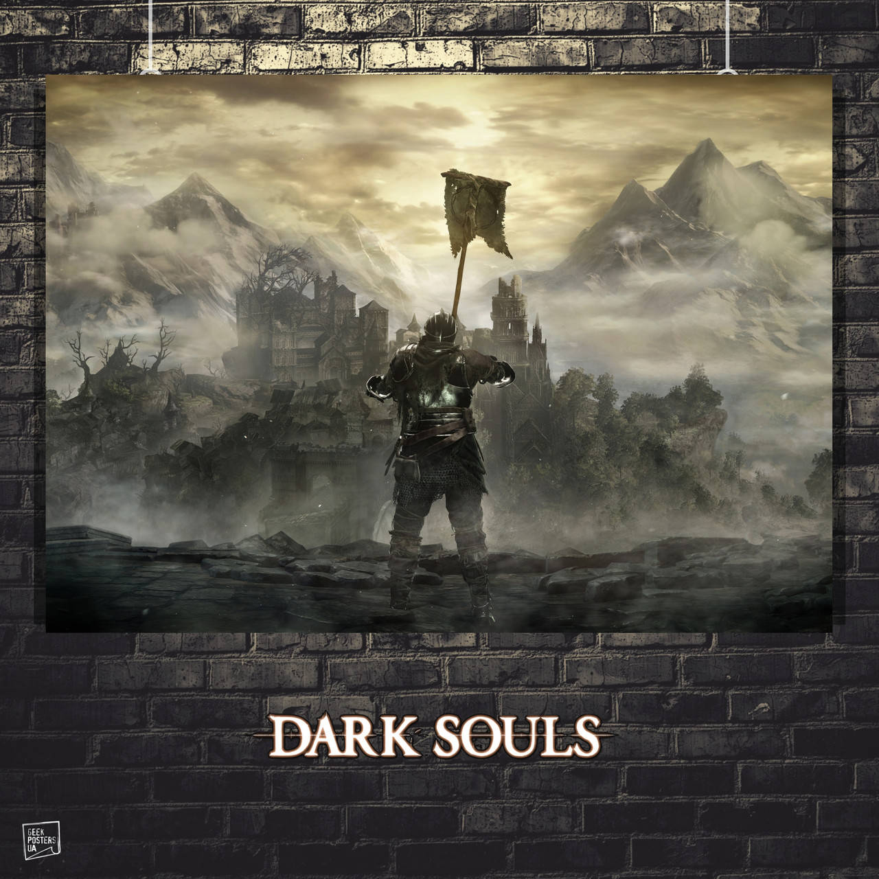 

Постер Dark Souls, Тёмные души. Размер 42x30см (A3). Матовая бумага