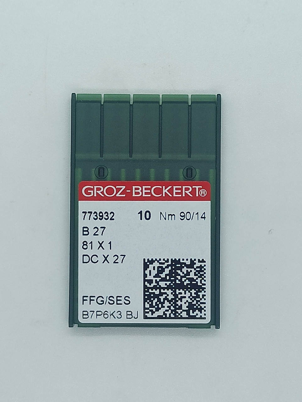 

Иглы Groz-Beckert DC*27,B*27 №90 SES для трикотажа