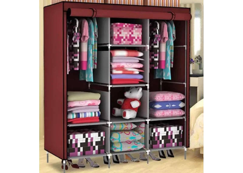 

Шкаф тканевый складной STORAGE WARDROBE
