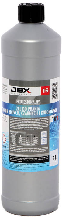 

JAX 16 Гель для стирки тканей (белых, черных, цветных) с энзимами