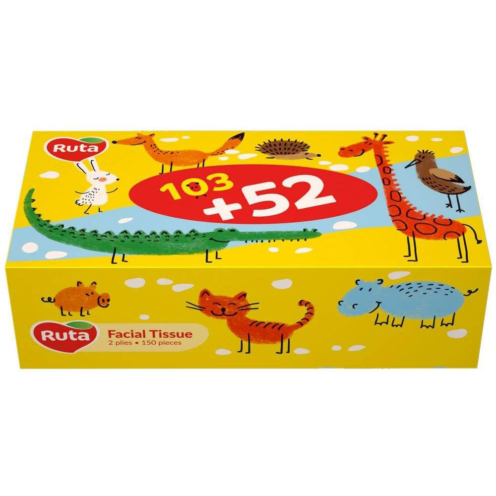 

Серветки косметичні Ruta Kids 155шт пенал