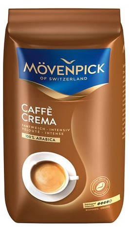 

Кофе Movenpick Caffe Crema в зернах 100% arabica 500 г