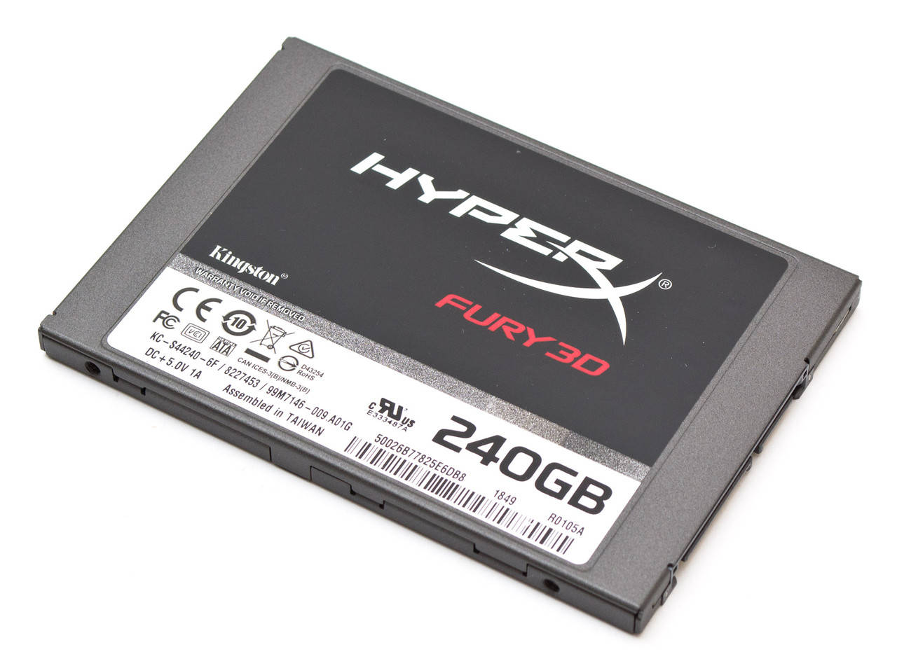 

Накопитель SSD 240GB Kingston HyperX Fury 3D 2.5" SATAIII 3D TLC (KC-S44240-6F)