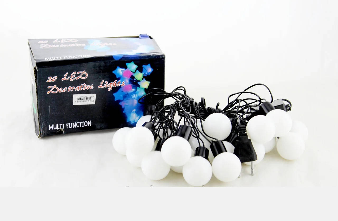 

Гирлянда Xmas LED 20 лампочек BIG BALL 7 м