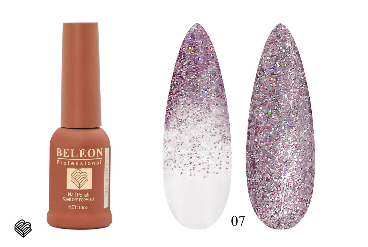 

Гель-лак BELEON Platinum Diamond 10мл №07