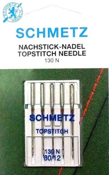 

ИГЛЫ TOPSTITCH №80 (5 ШТ.) Schmetz
