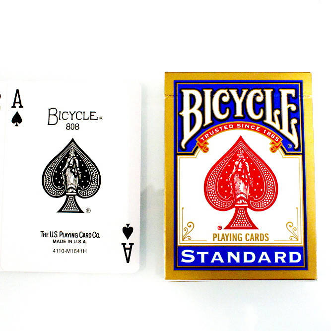 

Bicycle Standard (Rider Back) Игральные карты синяя колода Синяя