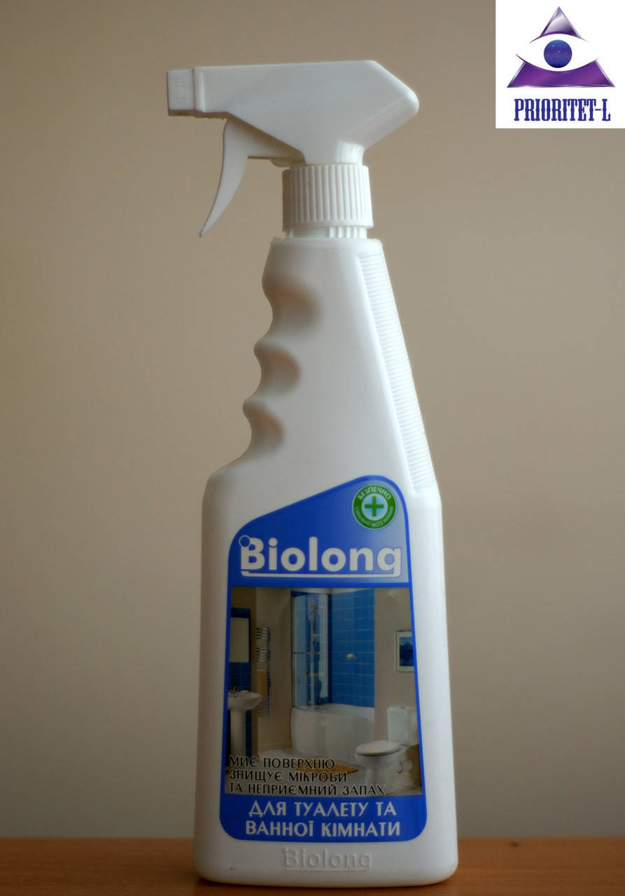 

Для дезинфекции туалета и ванной комнаты BioLong, 500мл.