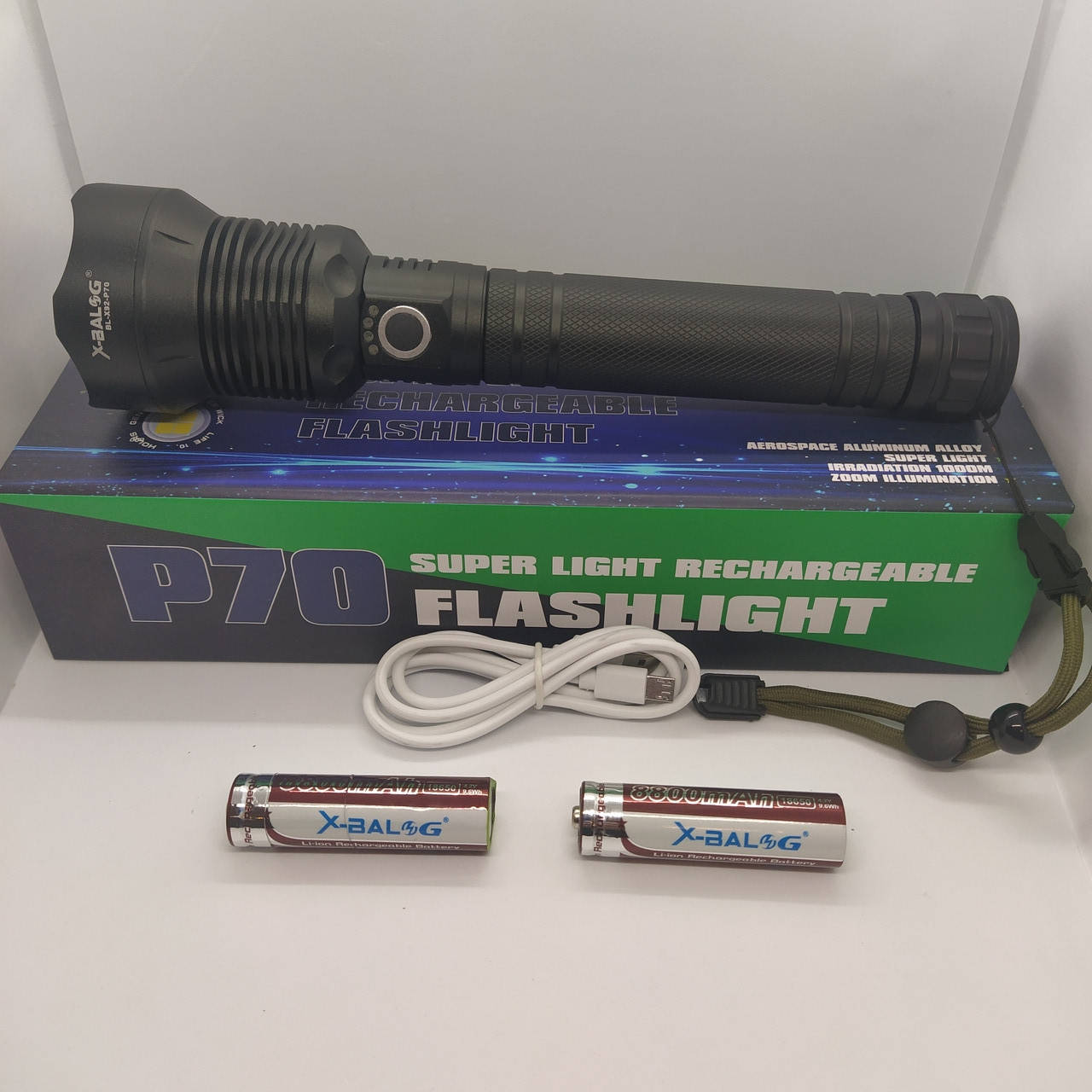

Мощный ручной фонарь Police BL-X92-P70