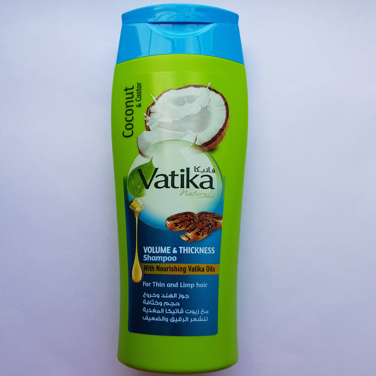 

Шампунь c Кокосом DABUR VATIKA обьем и густота для волос 400мл