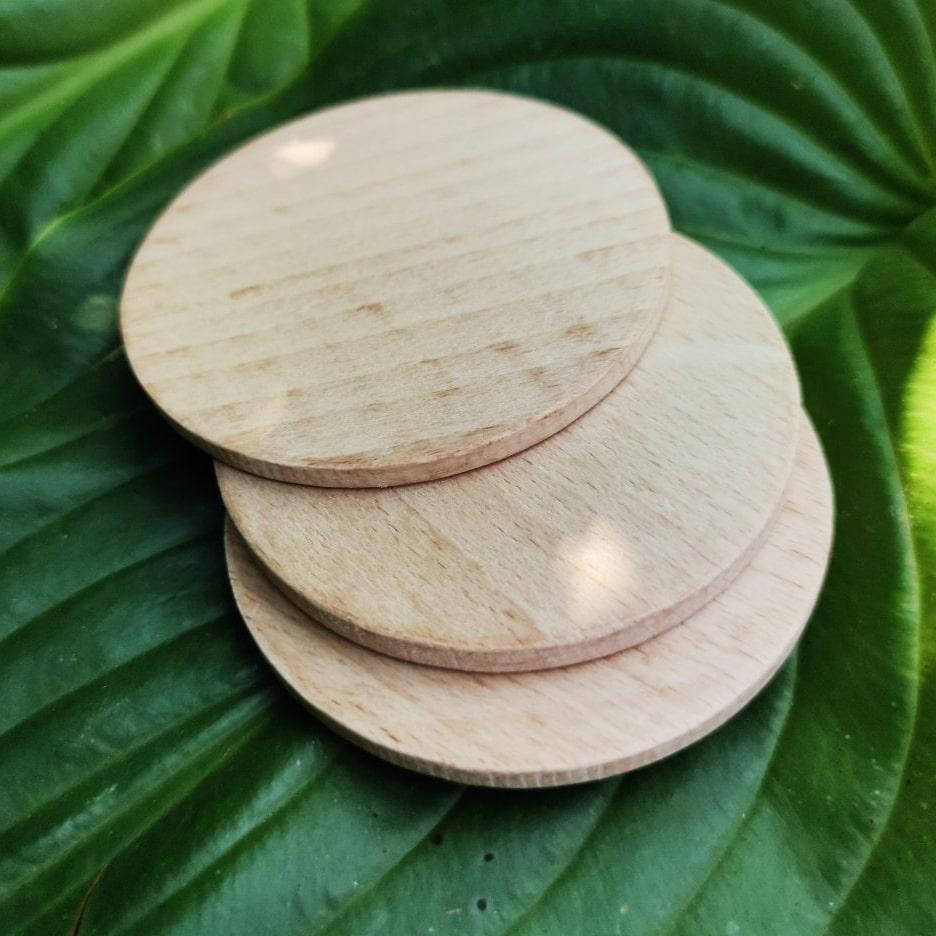 

Заготовка под магнит "Деревянный Круг 8 см" |для декупажа | под декорирование |для росписи