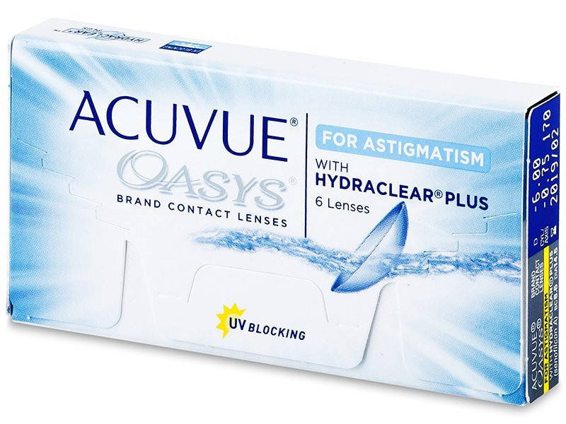 

Acuvue Oasys for Astigmatism (6 шт. Контактные линзы)