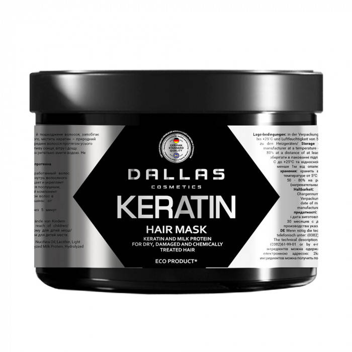 

DALLAS Маска д/вол Keratin 500мл 723505
