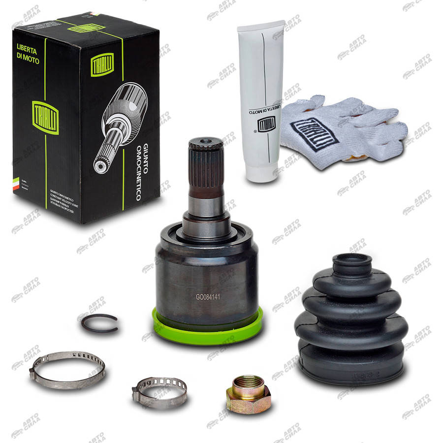 

ШРУС внутренний Для Хендай Акцент 1,3 1,5 (94-) (наружный 25 внутренний 22) TRIALLI GO 084141 Hyundai Ac