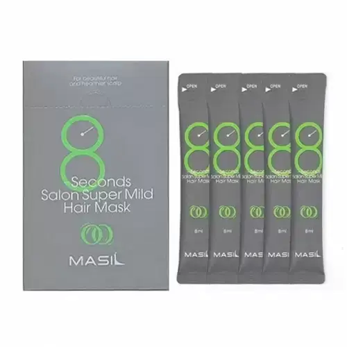 

Восстанавливающая маска для волос Masil 8 Seconds Salon Super Mild Hair Mask Green, 8ml