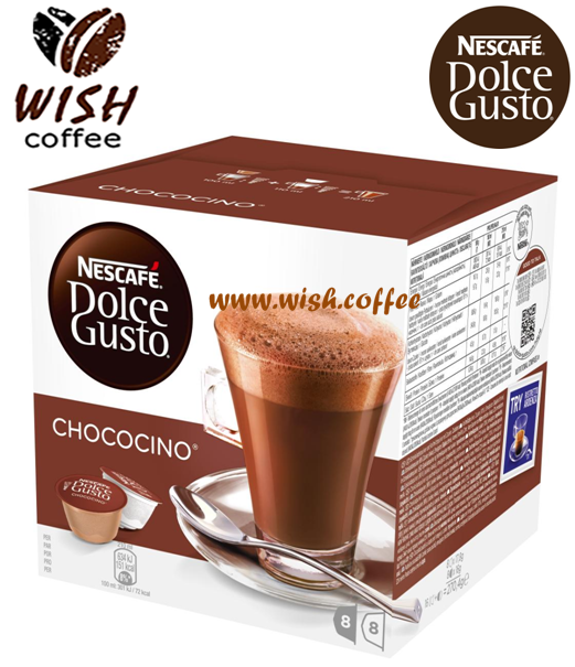 

ЗІМ*ЯТ КУТОЧОК! Dolce Gusto Chococino - Кофе в капсулах Дольче Густо Шокочино