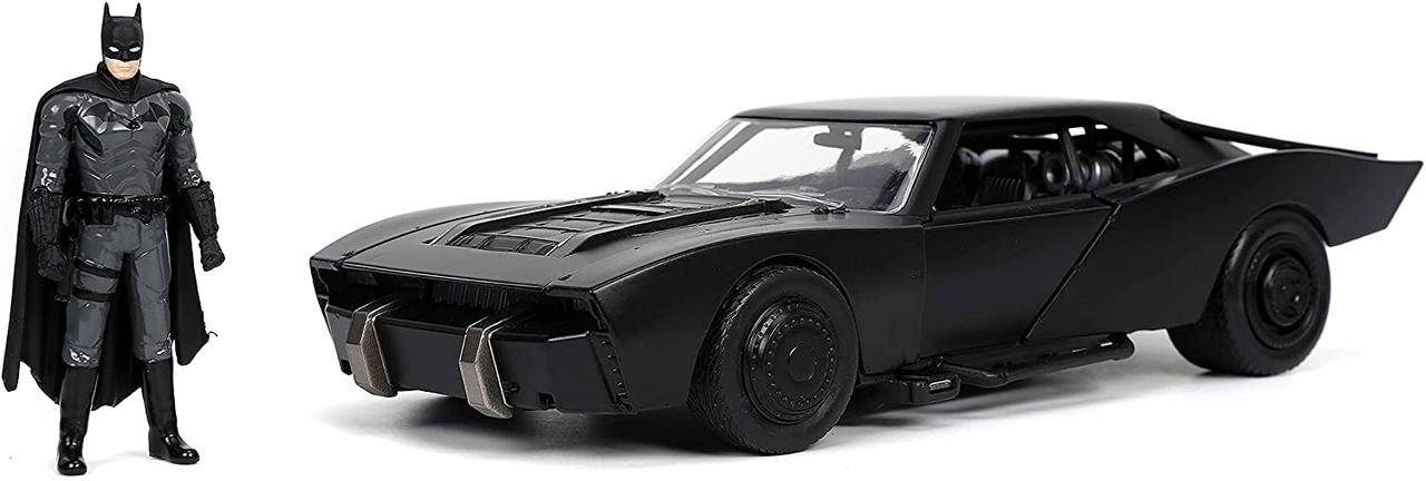 

Машина металлическая Jada Бетмен 2022 Бэтмобиль с фигуркой Бэтмена 253215010