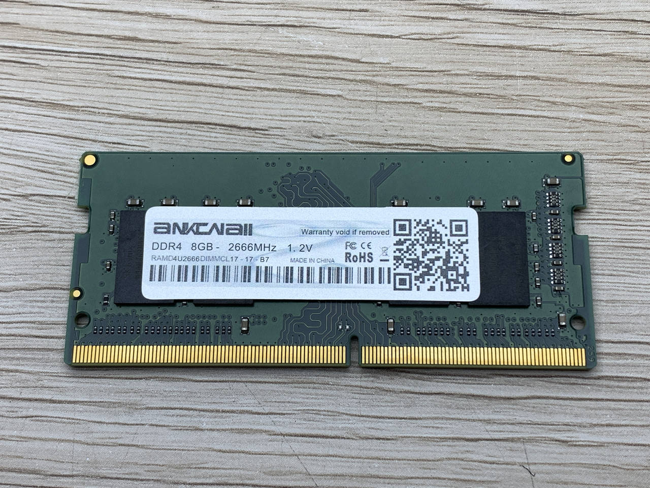

Оперативная память для ноутбука TRY SO-DIMM DDR4 8GB PC4-21300 2666MHz (на чипах Samsung/Hynix) нов