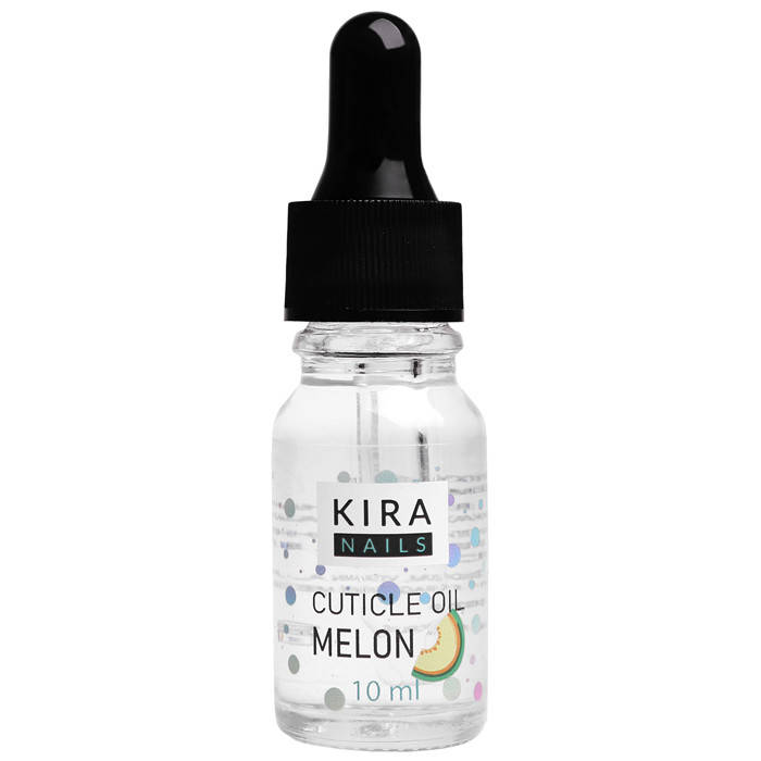 

Масло для кутикулы Kira Nails Cuticle Oil Melon, 10 мл, Прозрачный