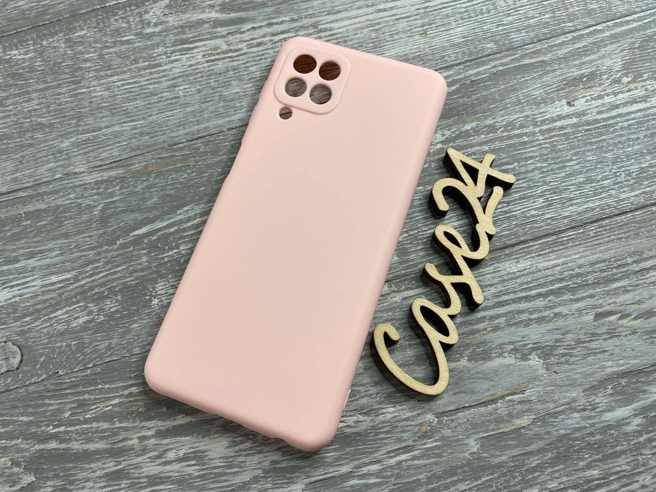 

TPU чехол Smitt накладка бампер для Samsung Galaxy A22 (6 цветов) пудровый