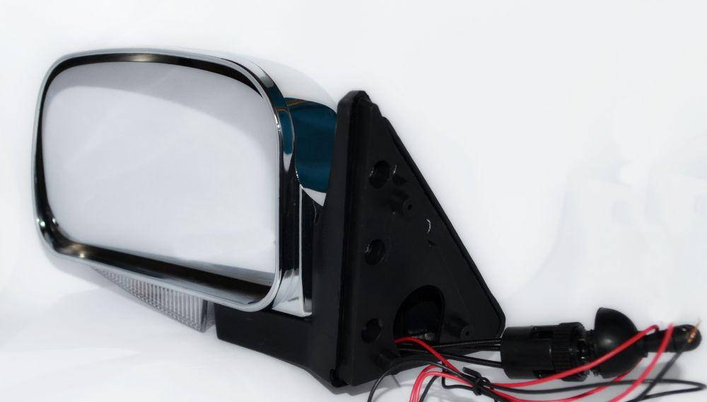 

Зеркало внешнее ВАЗ 2107 Elegant EL 130 523 ручн.регулировка с поворотом (хром)