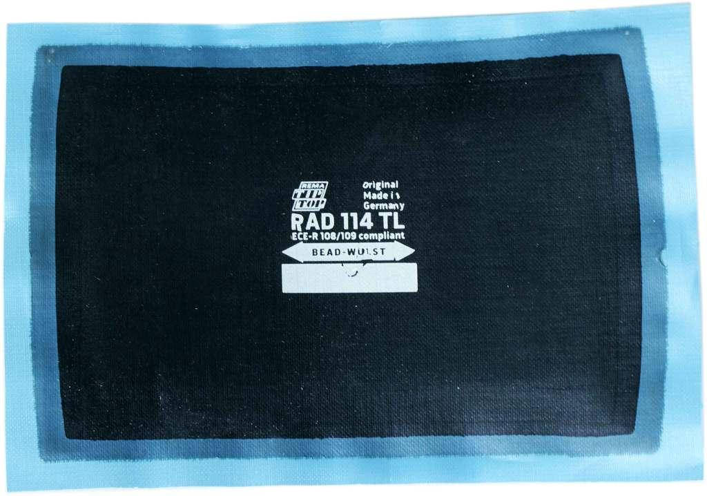 

Латка кордовая 85 х 130 мм ТІР ТОР 114TL (1 слой)