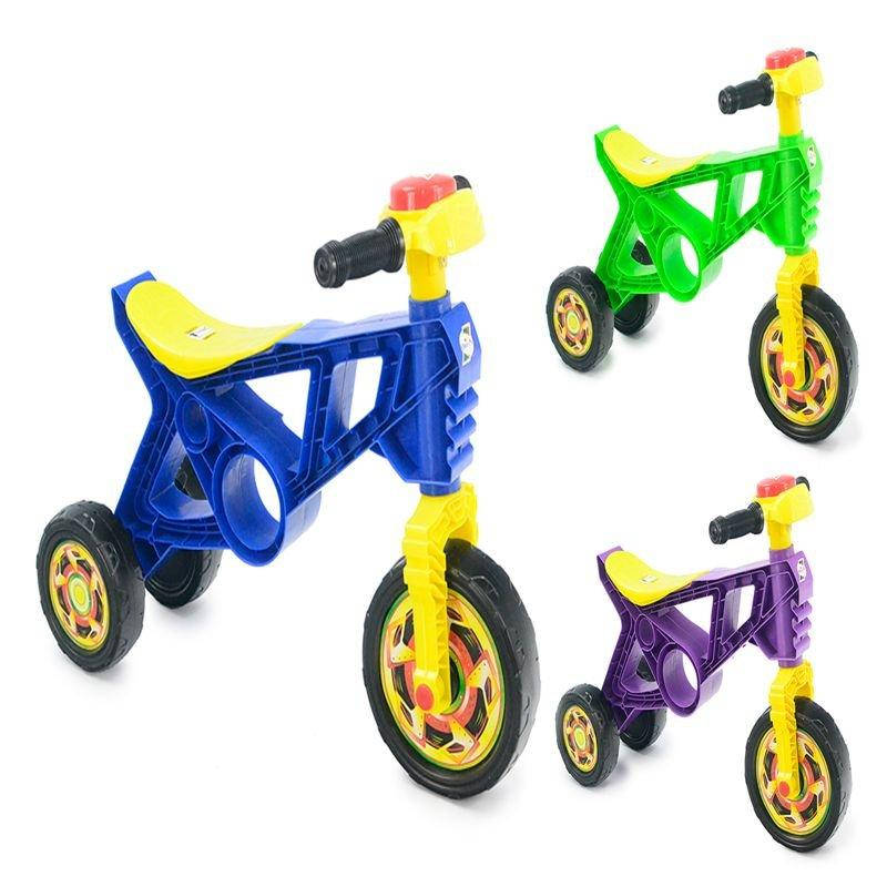 

Мотоцикл "Беговел" 171 (1) 3 цвета, бирюза, красный, синий "ORION"